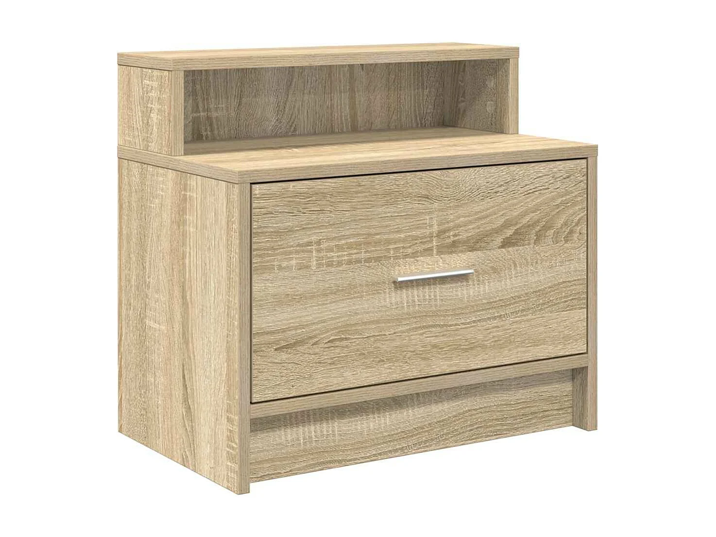 Table de chevet avec tiroir chêne sonoma 51x31x47 cm
