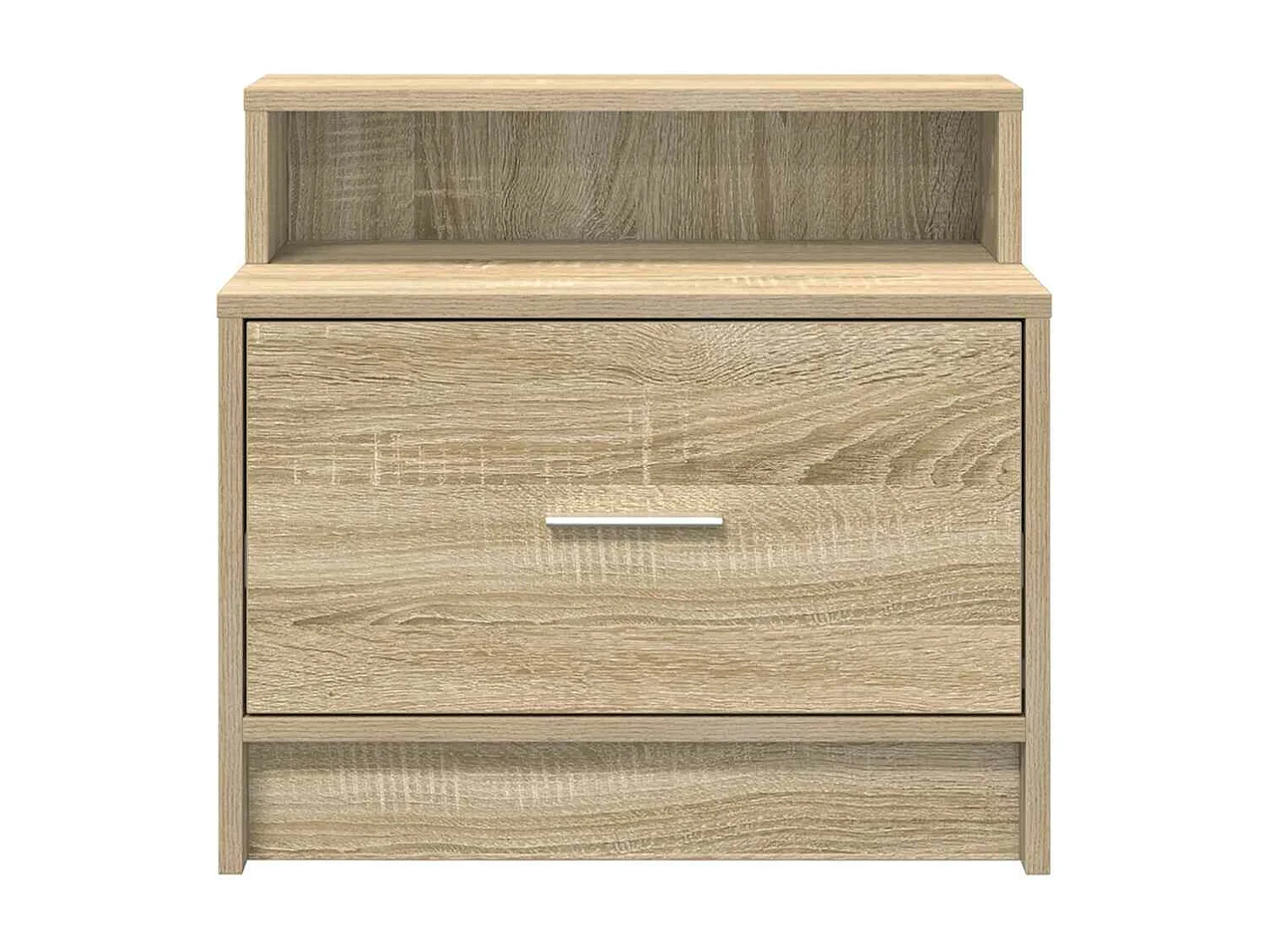 Table de chevet avec tiroir chêne sonoma 51x31x47 cm