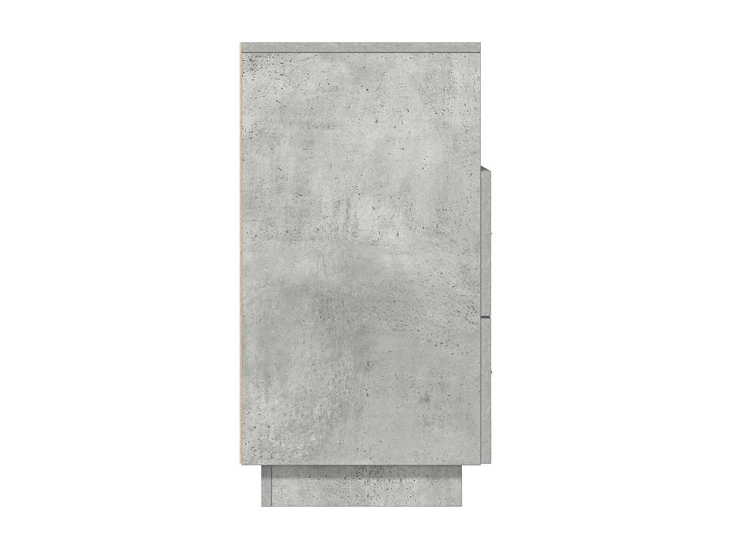 Nachtkastjes 2 st met 2 lades 36x36x68 cm betongrijs