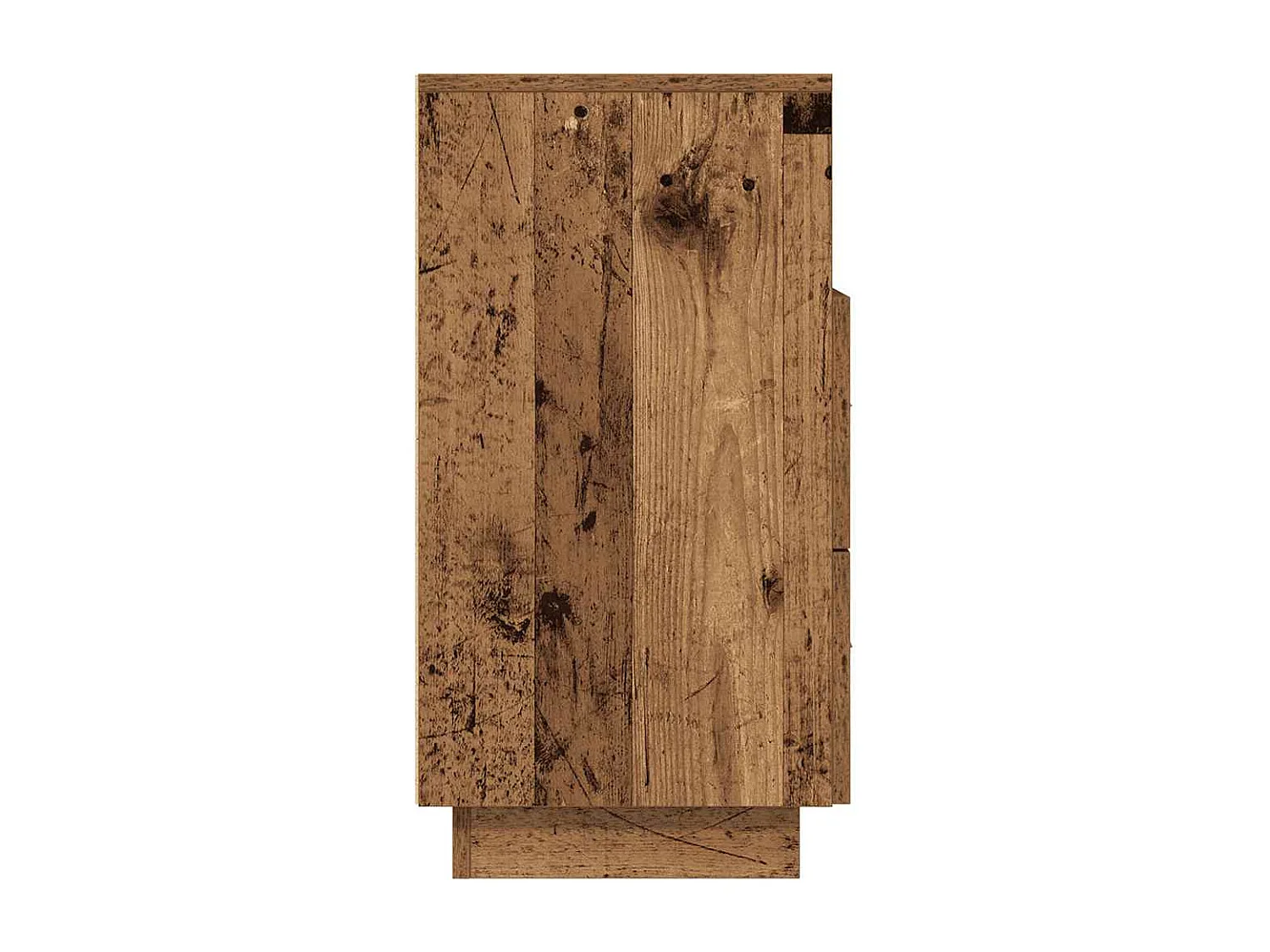 Tables de chevet 2 pcs avec 2 tiroirs vieux bois 36x36x68 cm