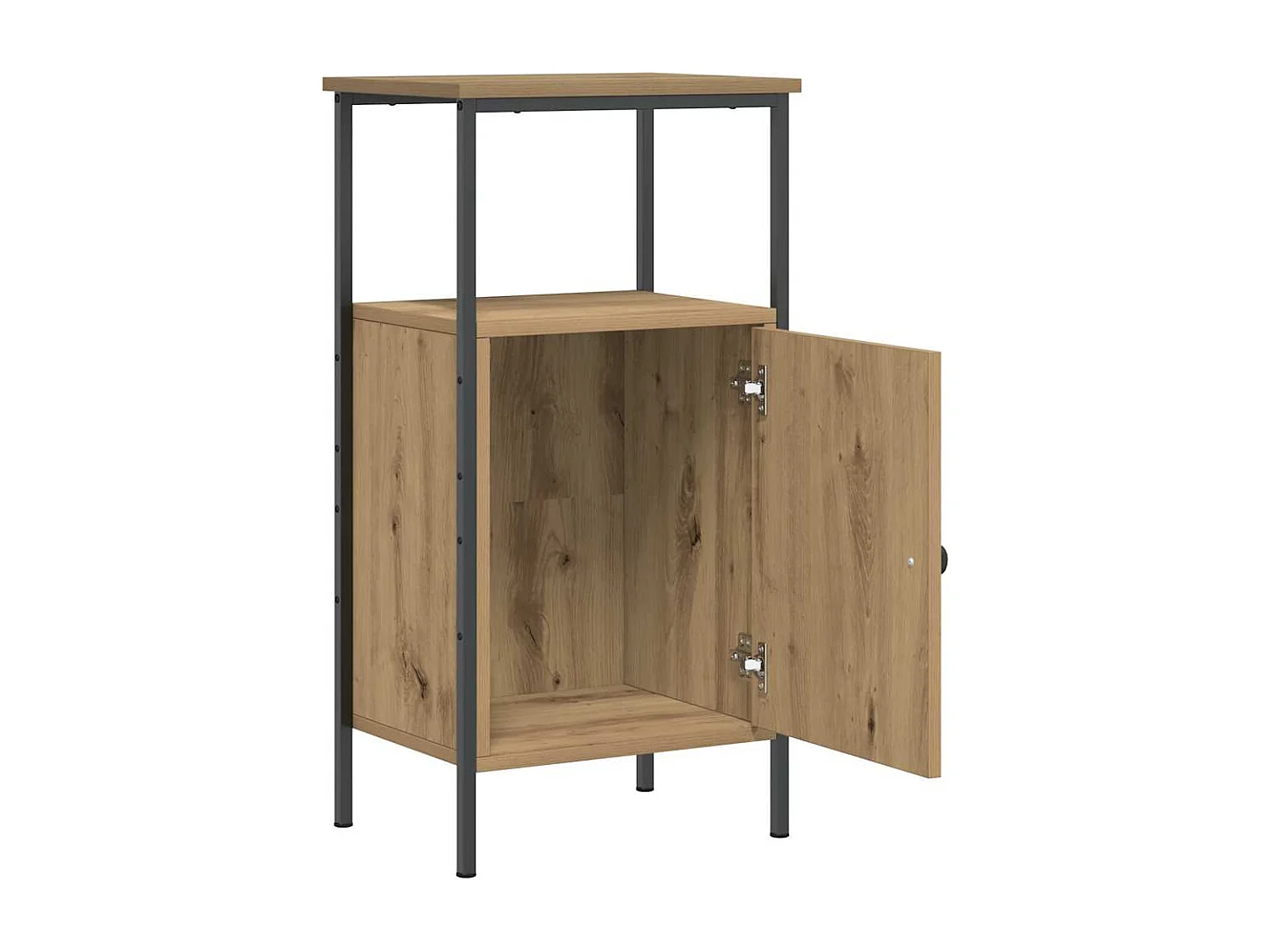 Nachttische 2 Stk. Artisan-Eiche 41x31x80 cm Holzwerkstoff