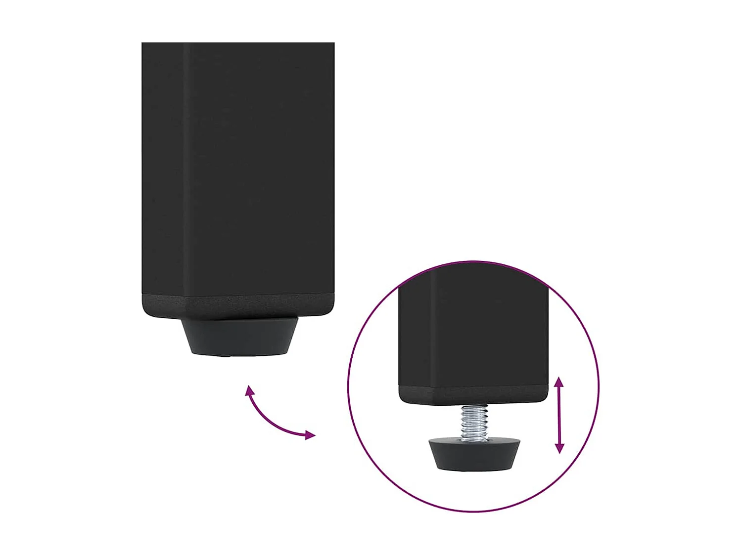 Nachttische 2 Stk. Artisan-Eiche 41x31x80 cm Holzwerkstoff