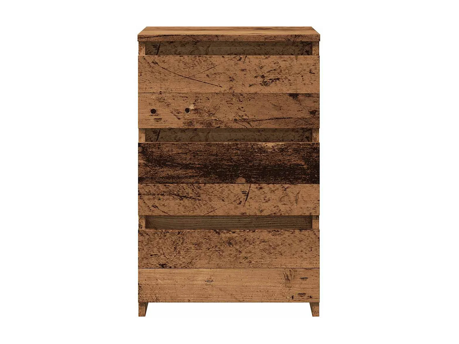 Nachttisch Altholz-Optik 40x35x62,5 cm Holzwerkstoff