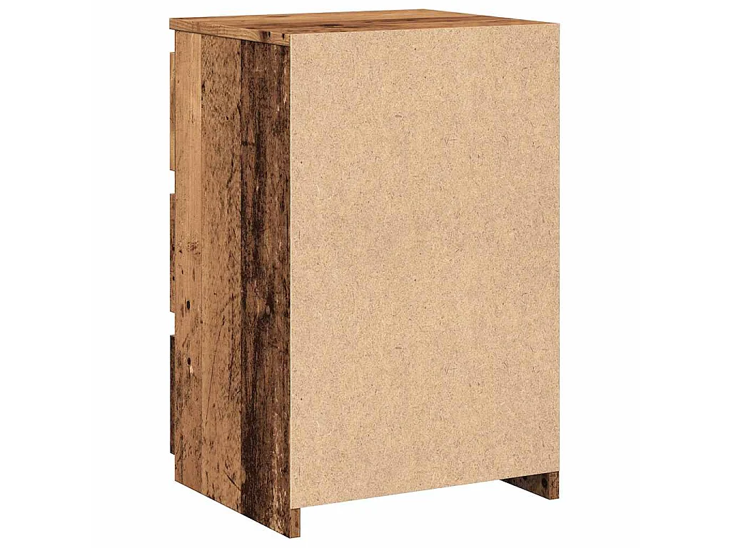 Nachttisch Altholz-Optik 40x35x62,5 cm Holzwerkstoff