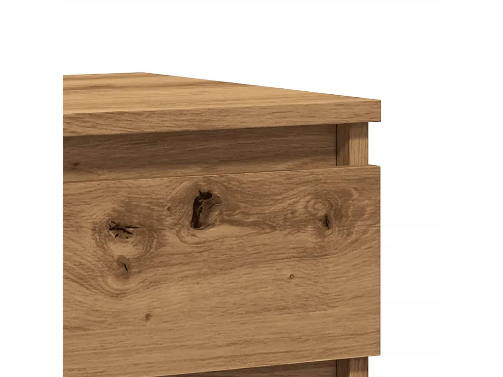 Nachttisch Artisan-Eiche 40x35x50 cm Holzwerkstoff