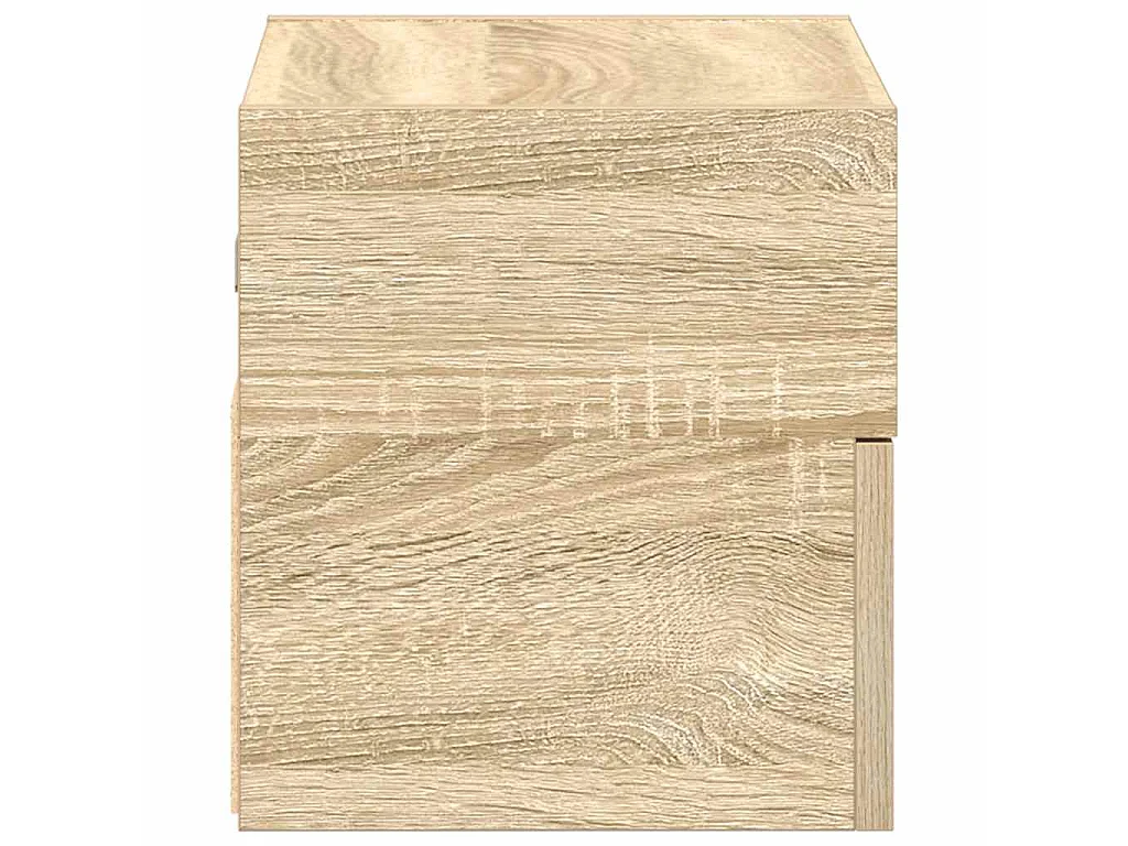 Comodino a Muro Rovere Sonoma 45x26x28,5 cm