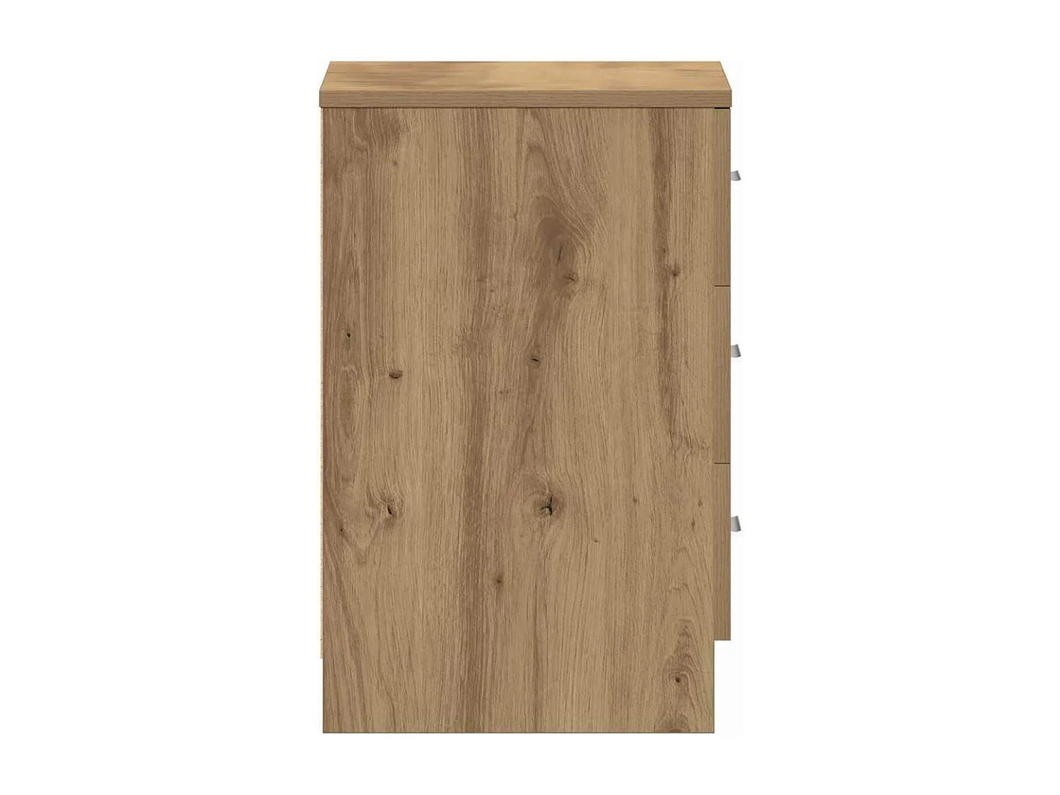 Mesita de noche madera de ingeniería roble artisian 38x35x55 cm