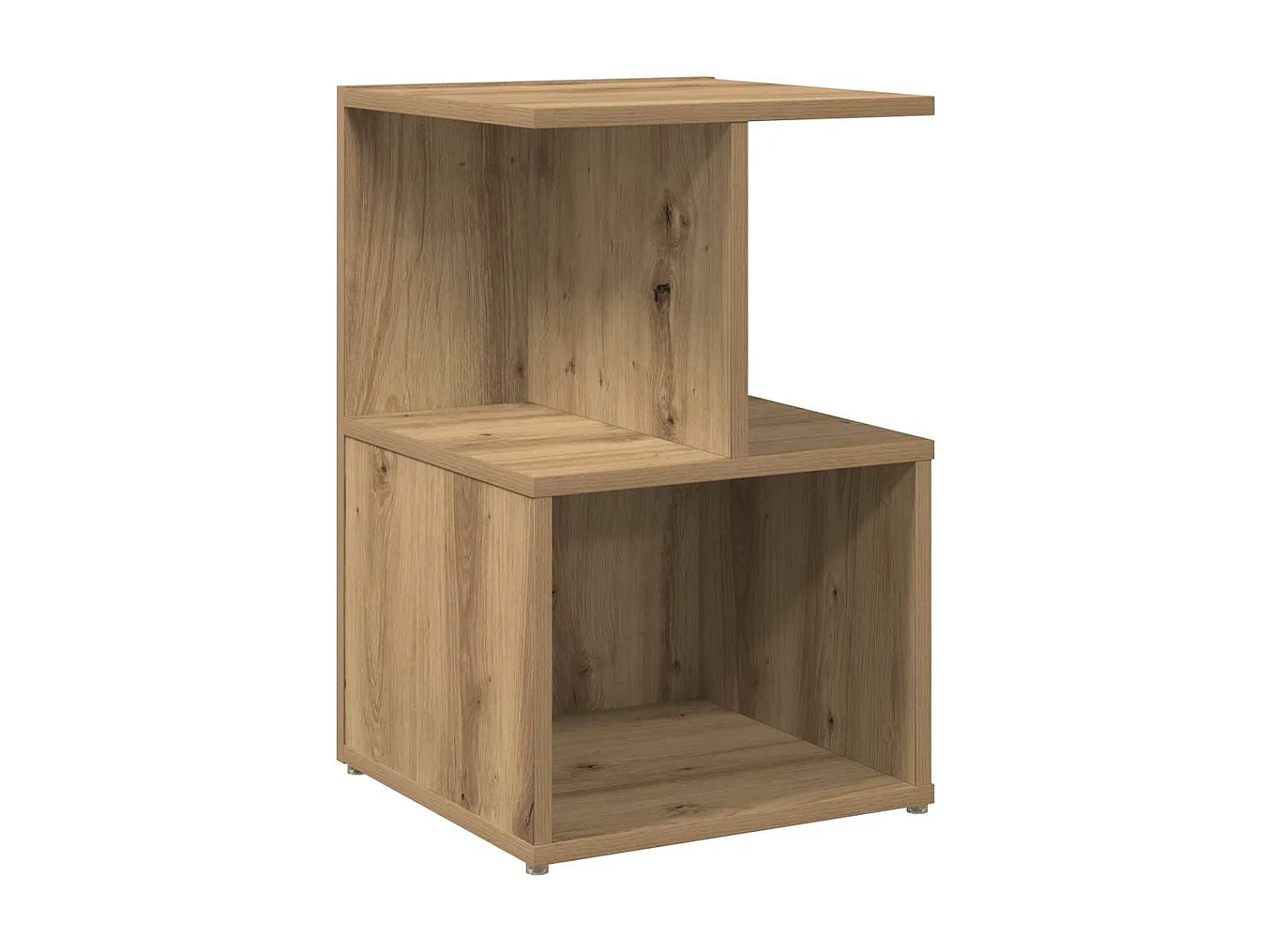 Tables de chevet 2 pcs chêne artisanal 35x35x55 cm