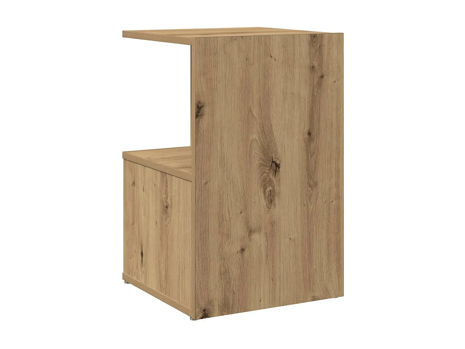 Tables de chevet 2 pcs chêne artisanal 35x35x55 cm