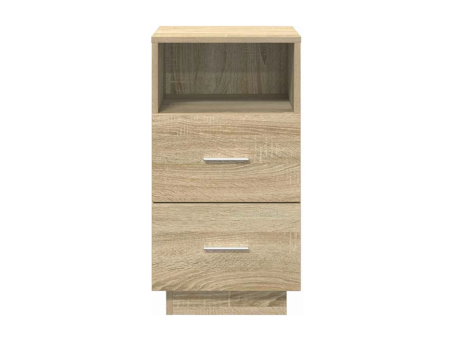 Tables de chevet 2 pcs avec 2 tiroirs chêne sonoma 36x36x68 cm