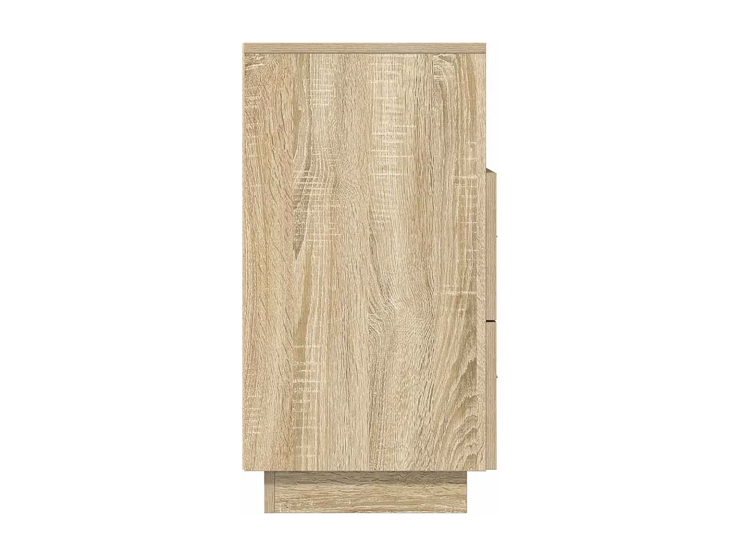 Tables de chevet 2 pcs avec 2 tiroirs chêne sonoma 36x36x68 cm