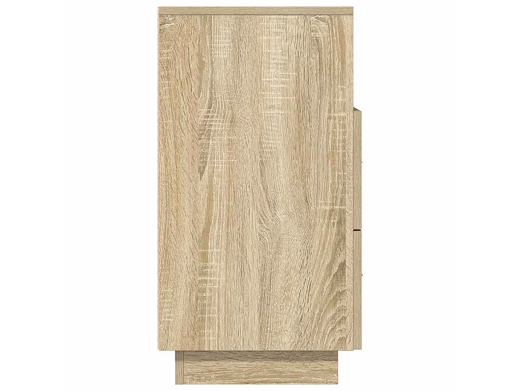 Nachtkastjes 2 st met 2 lades 36x36x68 cm sonoma eikenkleurig