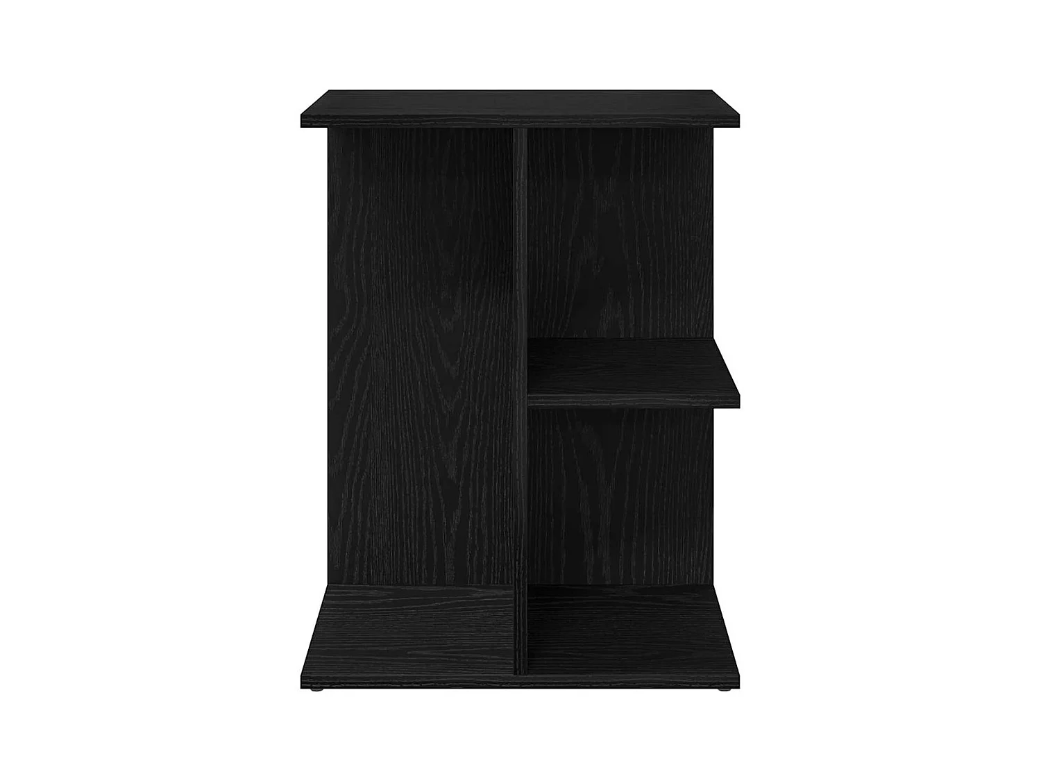 Tables de chevet 2 pcs chêne noir 46,5x29x61 cm bois ingénierie