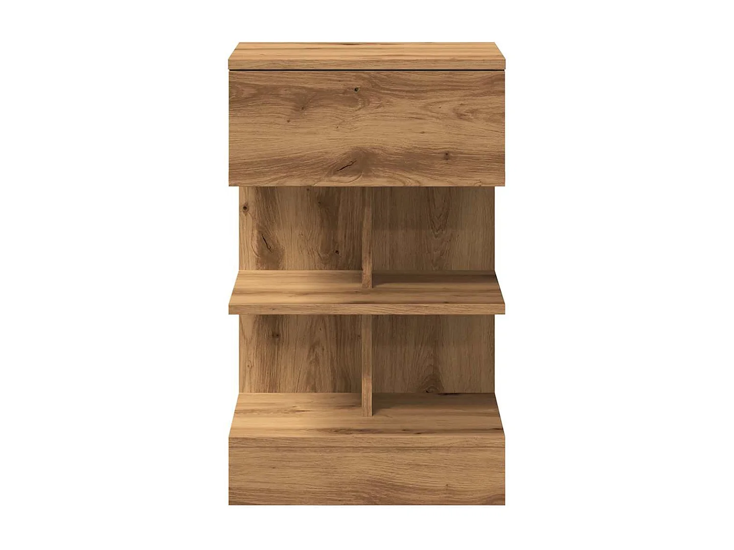 Tables de chevet 2 pcs chêne artisanal 40x35x65 cm