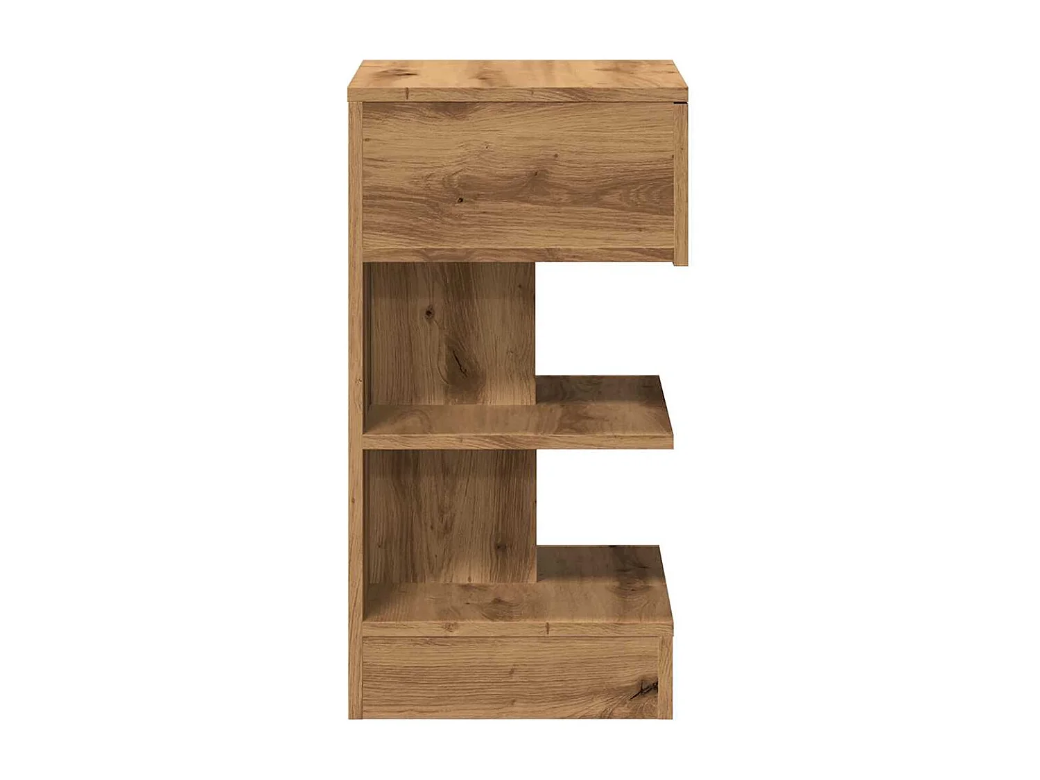 Tables de chevet 2 pcs chêne artisanal 40x35x65 cm