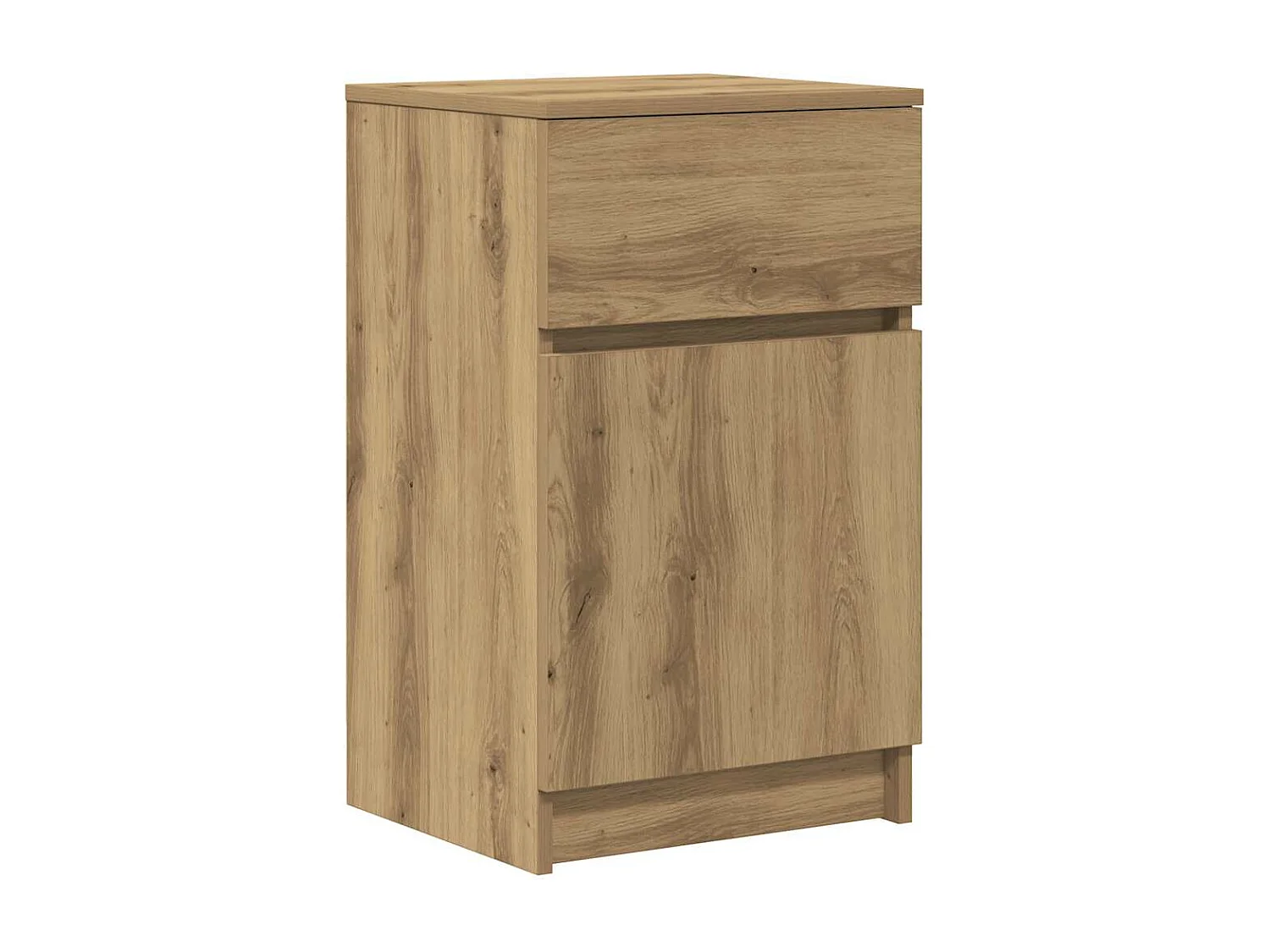 Tables de chevet 2 pcs chêne artisanal 39x35x65 cm