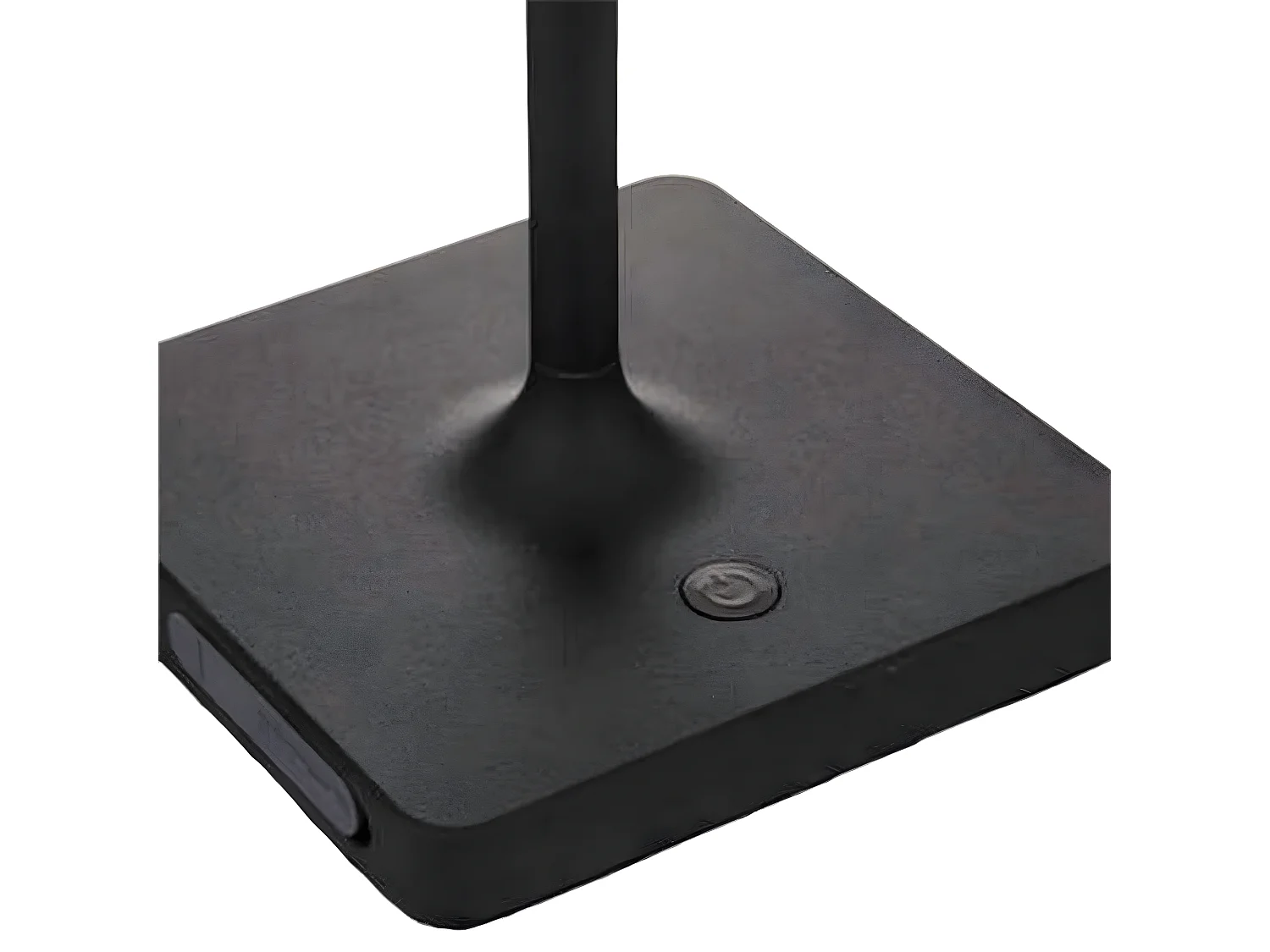 Lampe à poser d'extérieur coloris Blanc - Diamètre 15 x Hauteur 39 cm