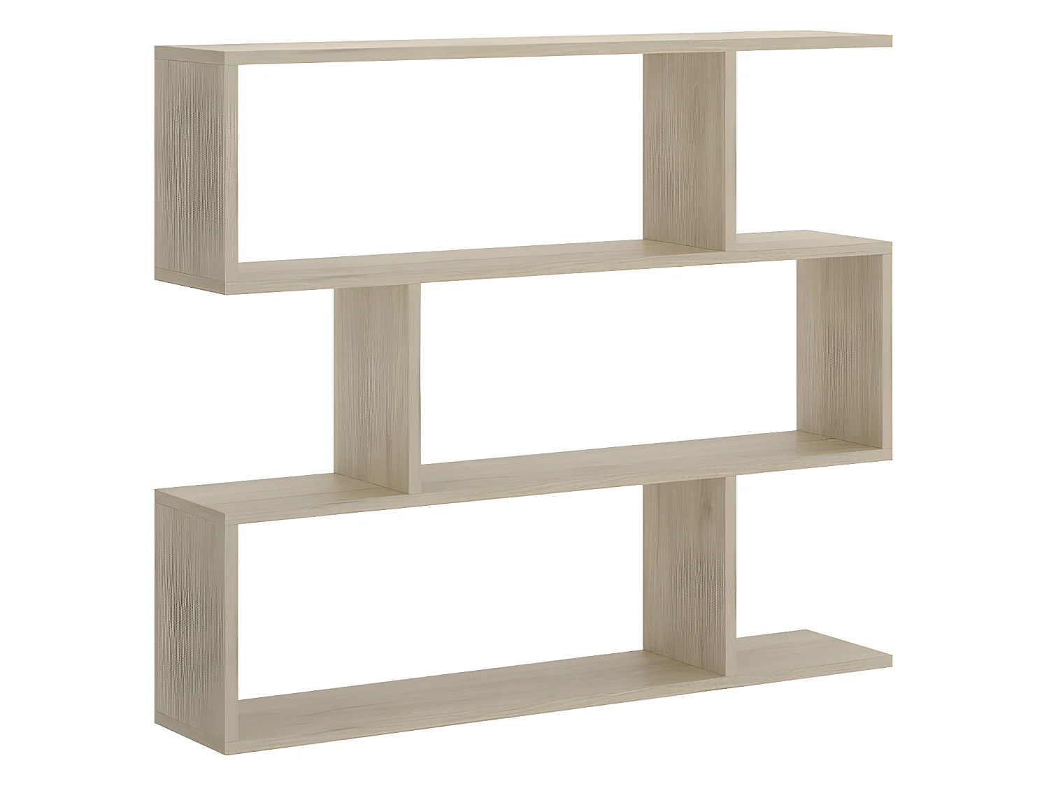 Étagère polyvalente Séparateur coloris naturel - Longueur 110 x Profondeur 25 x Hauteur 96 cm