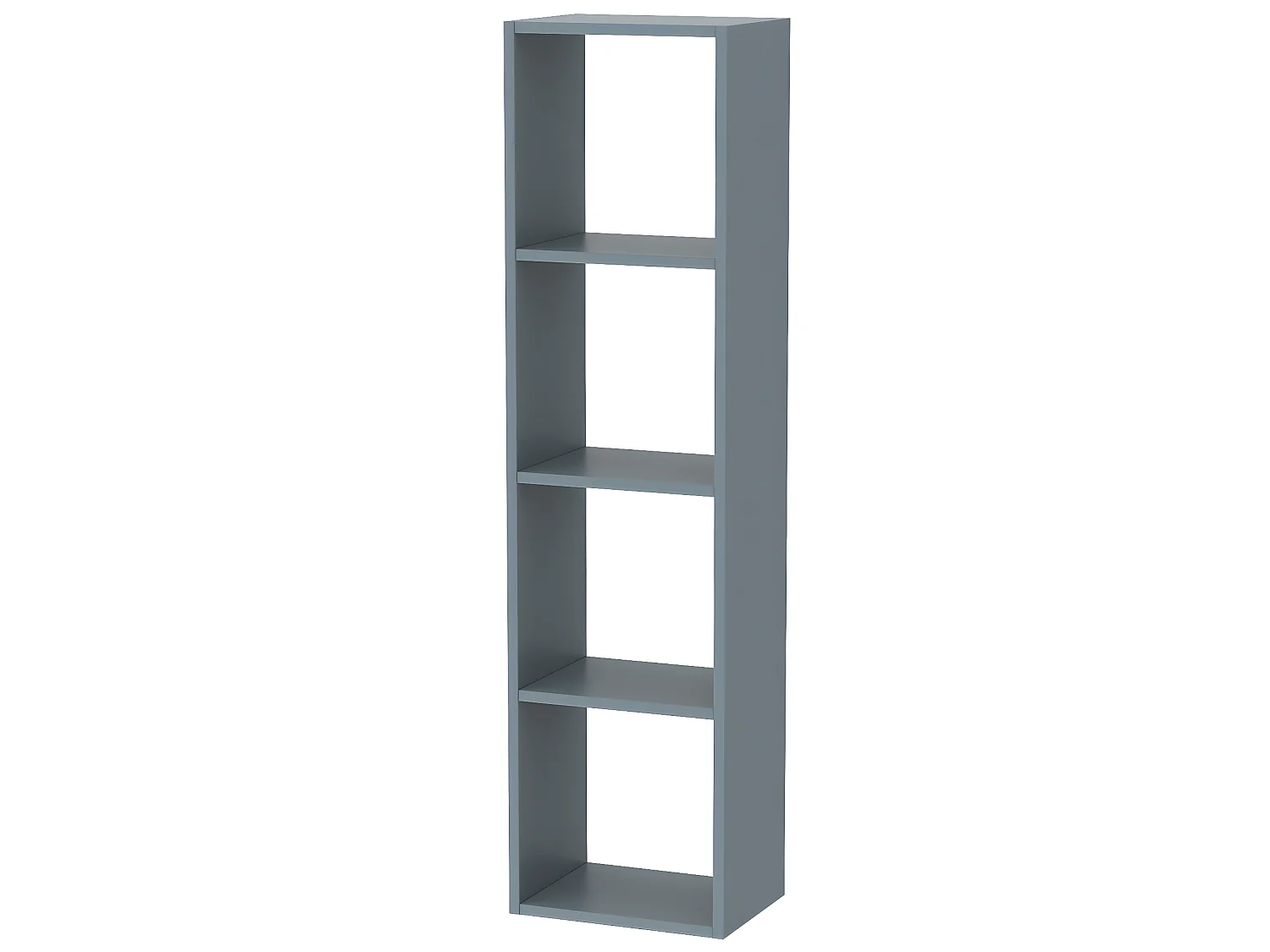 Etagère / Séparateur de pièces coloris bleu - Hauteur 130 x Longueur 34 x Profondeur 25 cm