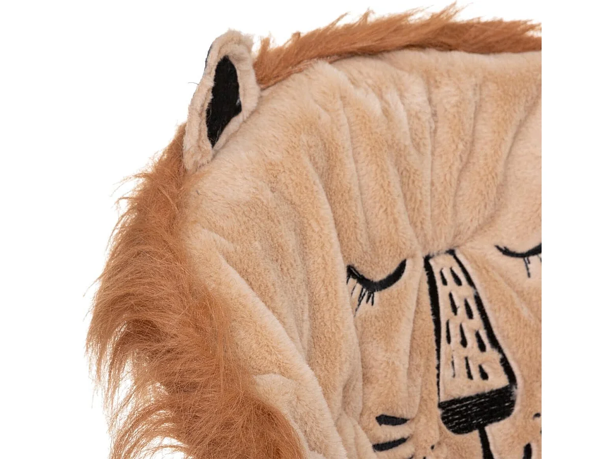 Fauteuil enfant pliant coloris marron - Longueur 50 x Profondeur 50 x Hauteur 50 cm