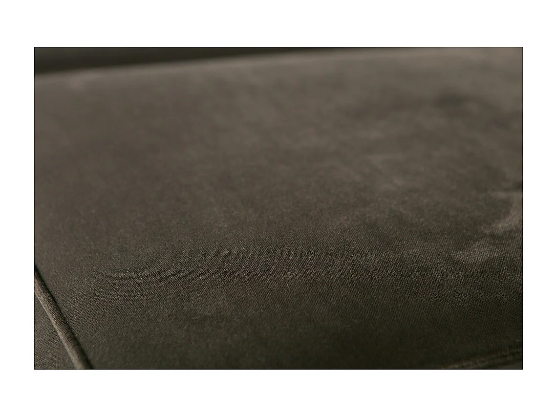 Statement - Canapé d'angle gauche velours - Couleur - Vert kaki