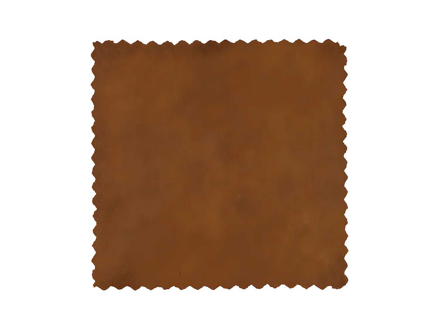 STATEMENT - Ecksofa links 4-Sitzer Öko Leder Cognac