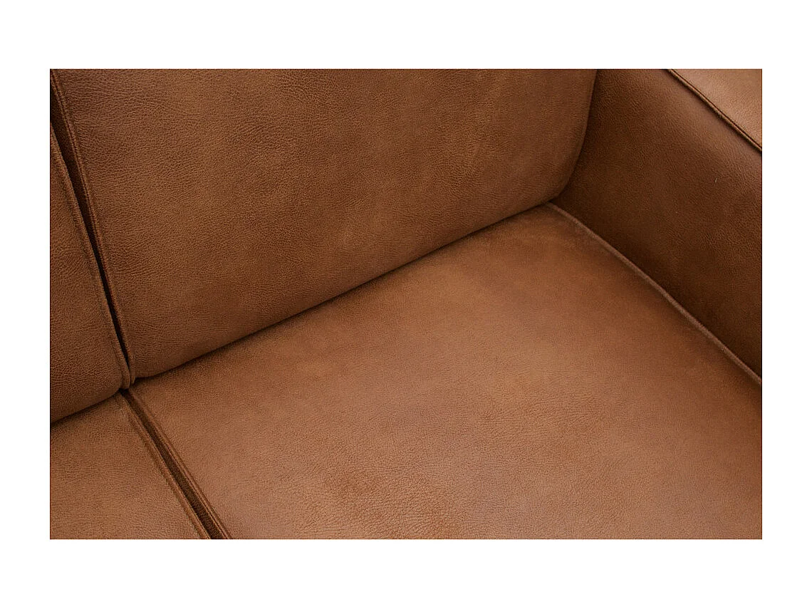 Statement - Canapé d'angle gauche - Cognac