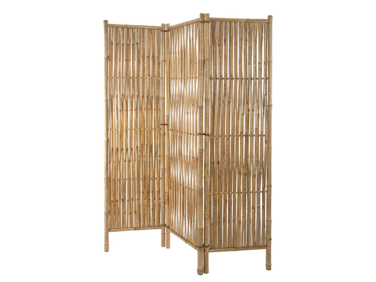 Paravent en bambou - L. 135 x H. 170 cm