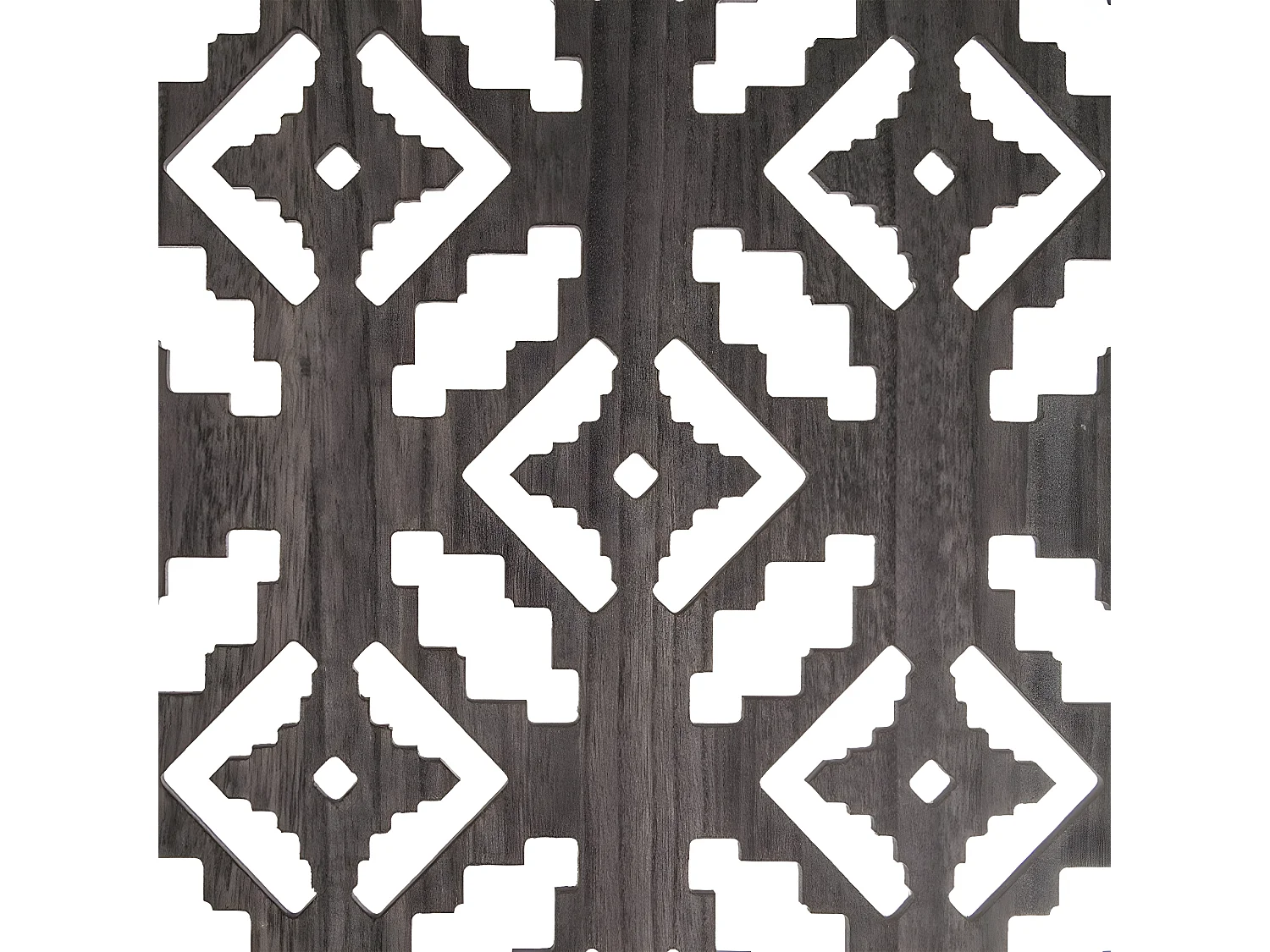 Paravent motif ethnique coloris Gris - 170 x 120 cm