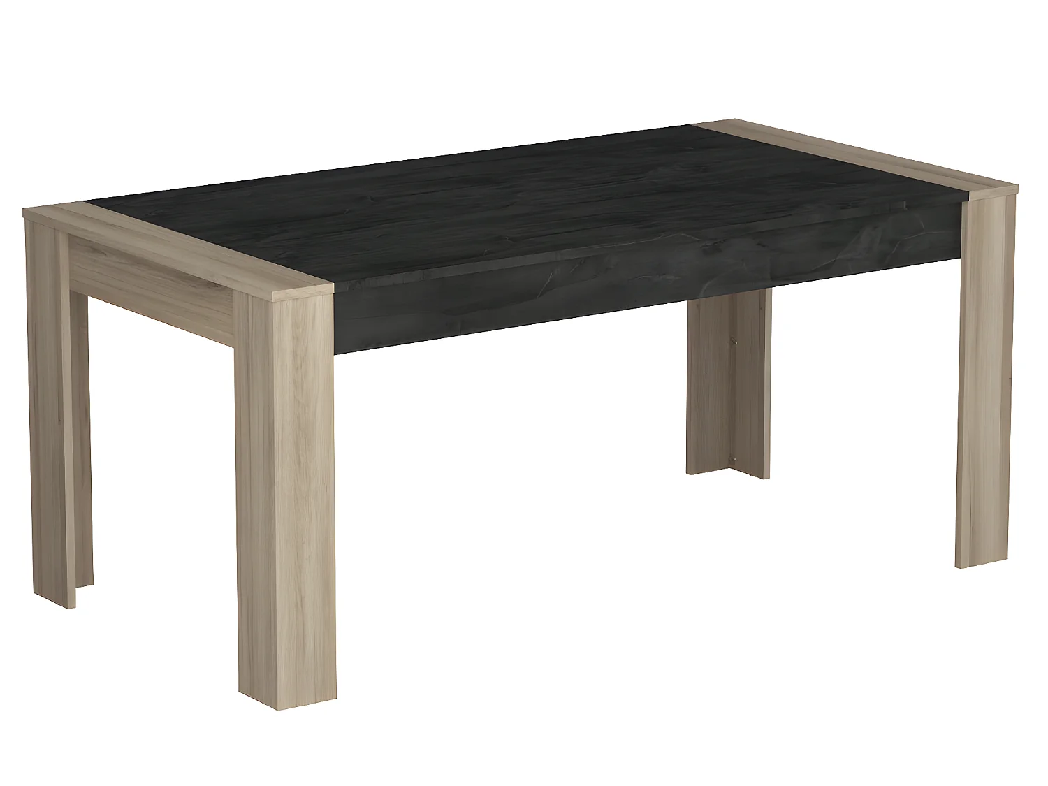 Table à manger, finition kronberg/sidewalk - 170 x 77,1 x 90 cm