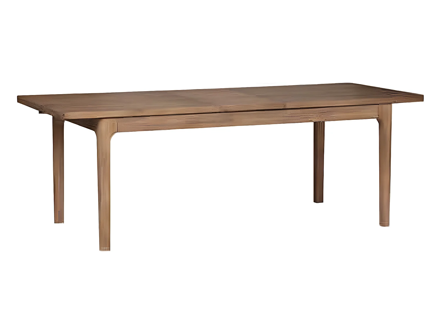 Table à manger en bois d'acacia coloris beige moyen - Longueur 180 x Profondeur 90 x Hauteur 76 cm