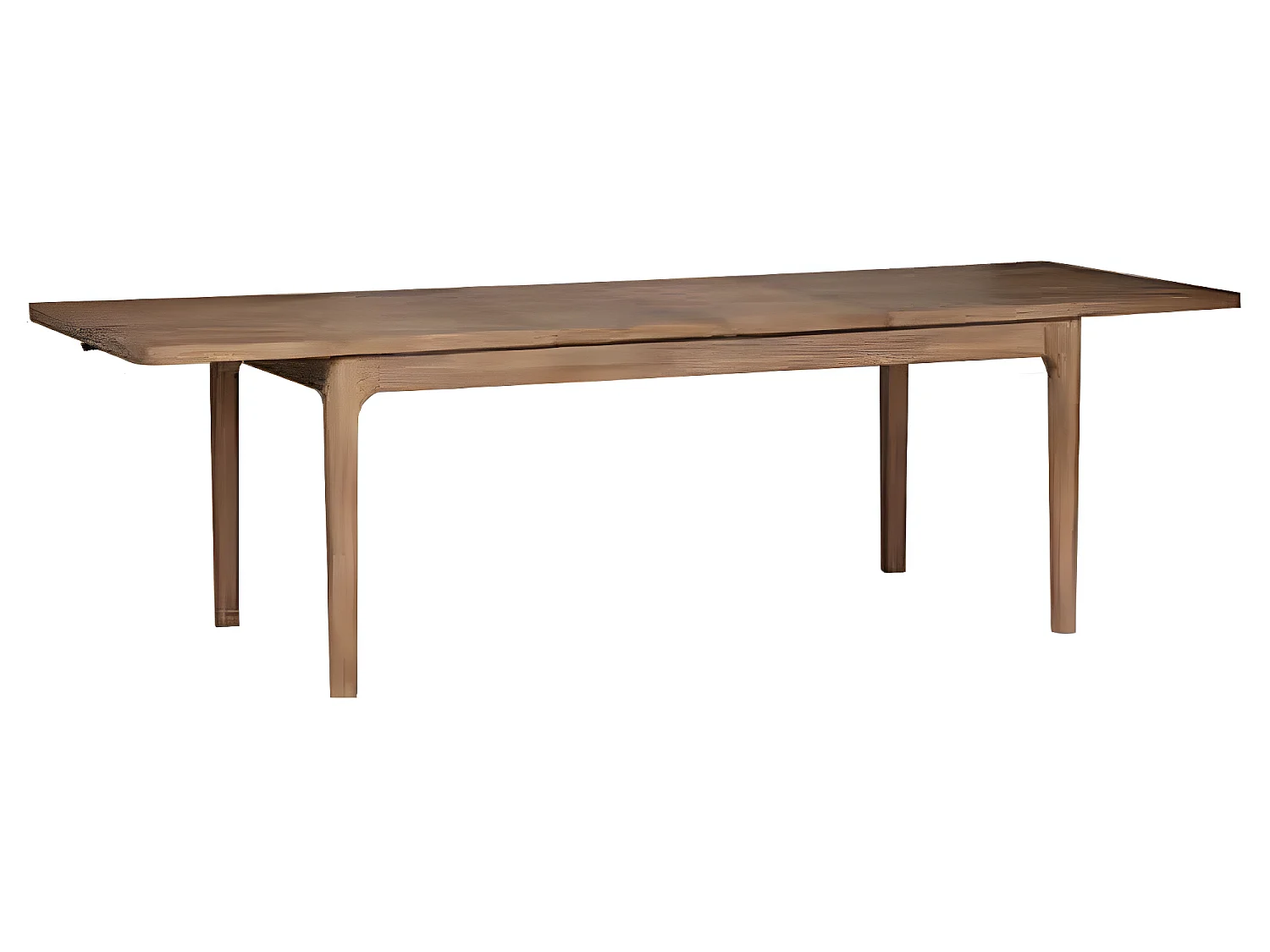 Table à manger en bois d'acacia coloris beige moyen - Longueur 180 x Profondeur 90 x Hauteur 76 cm