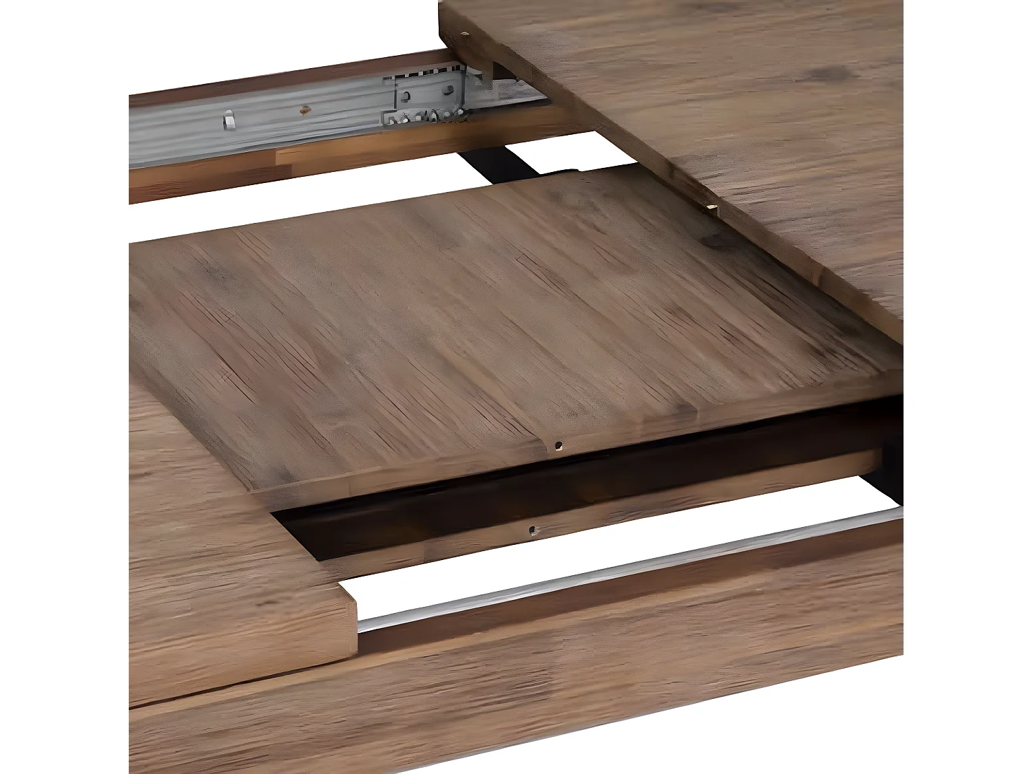 Table à manger en bois d'acacia coloris beige moyen - Longueur 180 x Profondeur 90 x Hauteur 76 cm