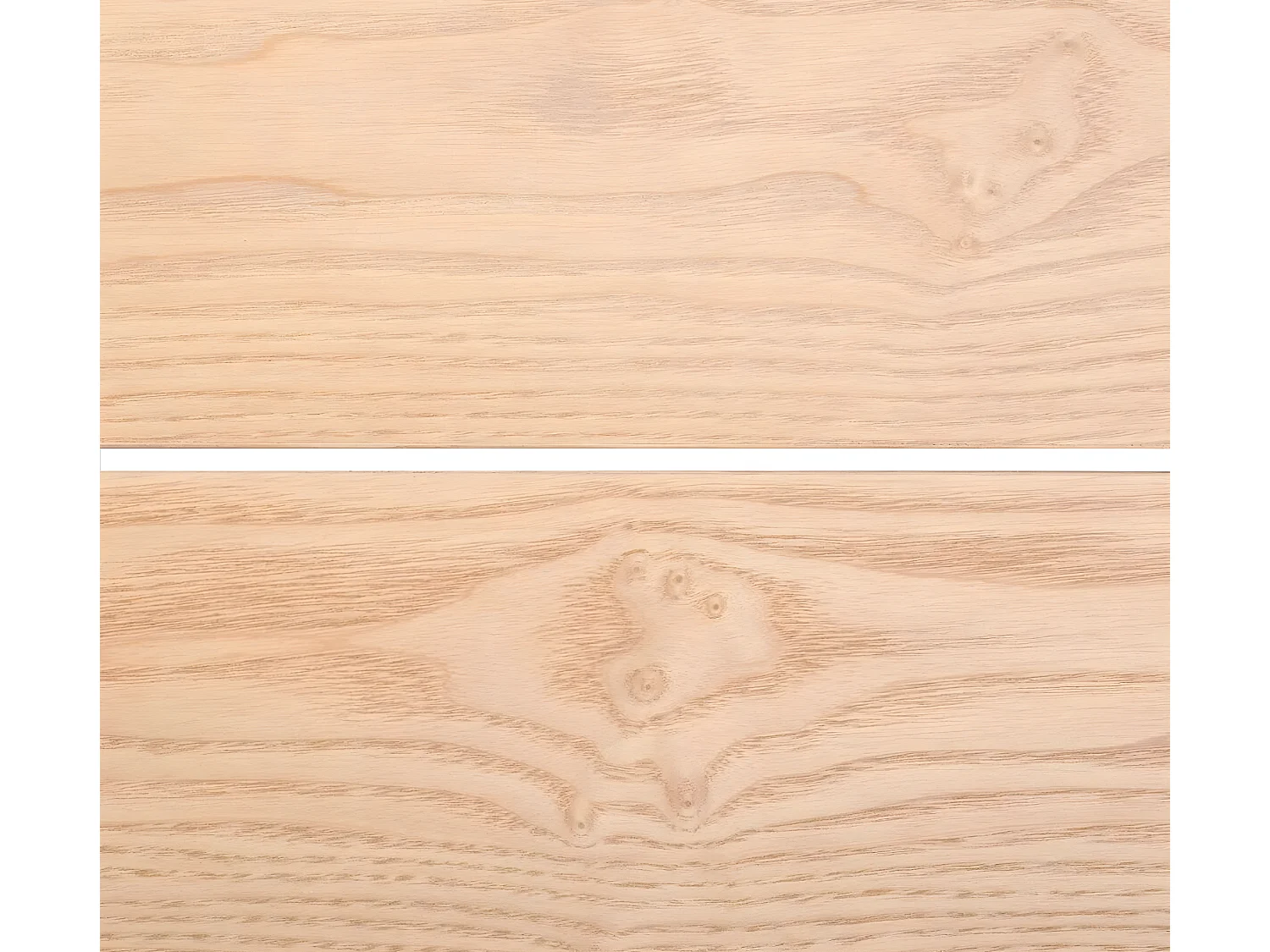 Table à manger / table repas coloris naturel - Longueur 160 x Profondeur 79,5 x Hauteur 76 cm