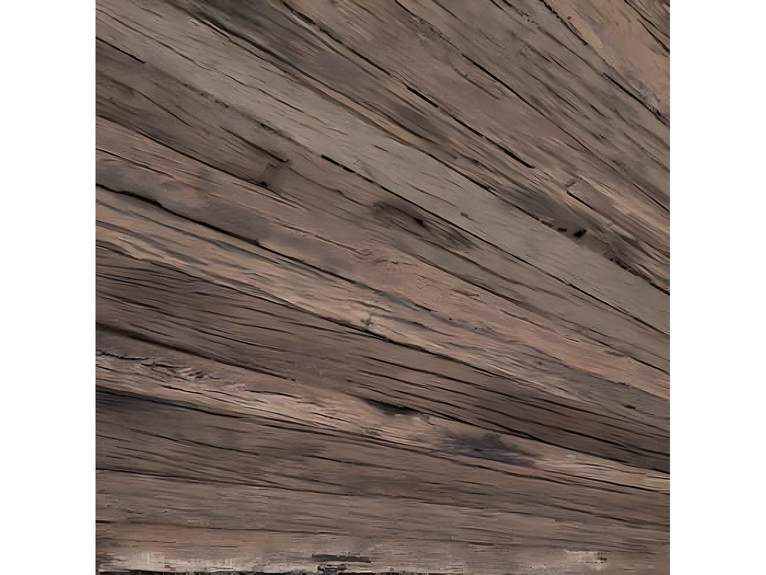 Buffet avec 2 portes en bois / fer coloris marron - Longueur 115 x Profondeur 40 x Hauteur 80 cm