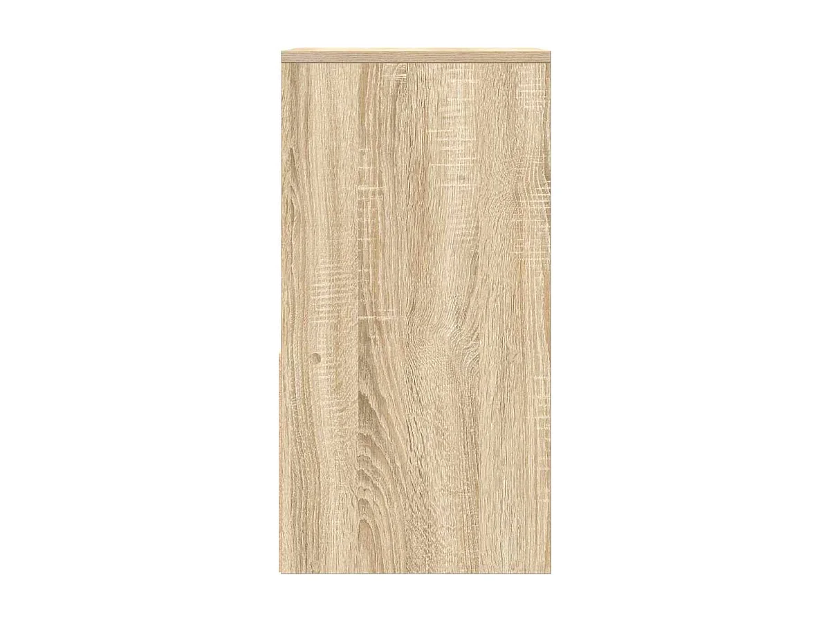 Nachttische mit Schublade 2 Stk. Sonoma-Eiche 35x34x66,5 cm