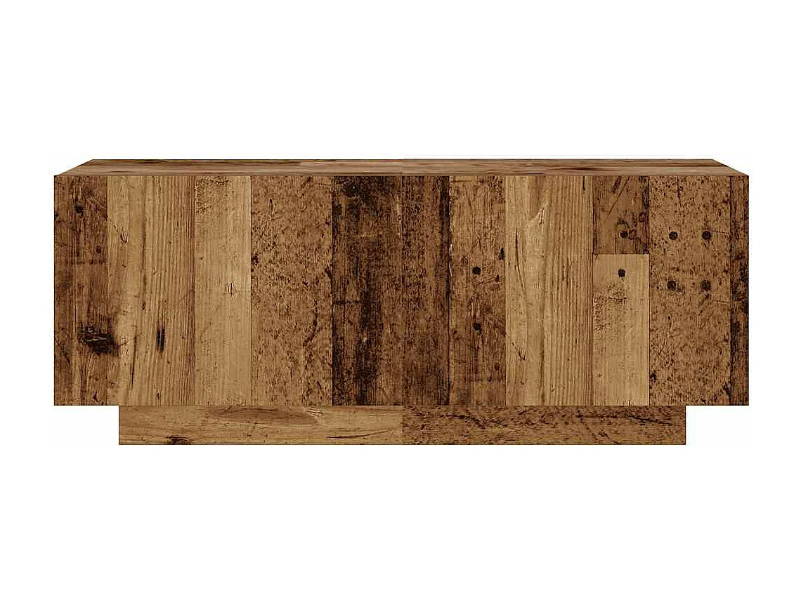 Nachttisch Altholz-Optik 100x35x40 cm Holzwerkstoff