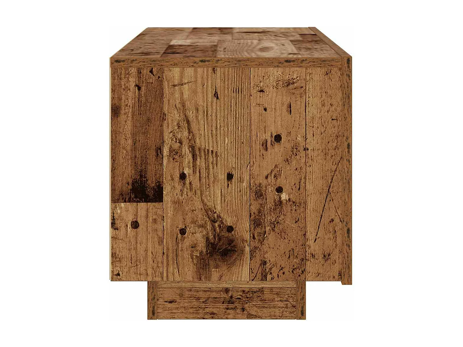 Nachttisch Altholz-Optik 100x35x40 cm Holzwerkstoff