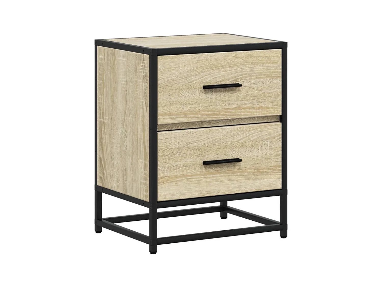 Table de chevet chêne sonoma 40x31x50 cm bois d’ingénierie