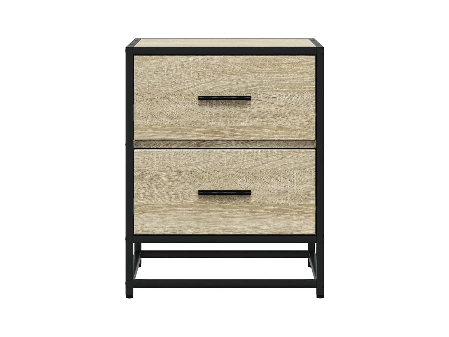 Table de chevet chêne sonoma 40x31x50 cm bois d’ingénierie