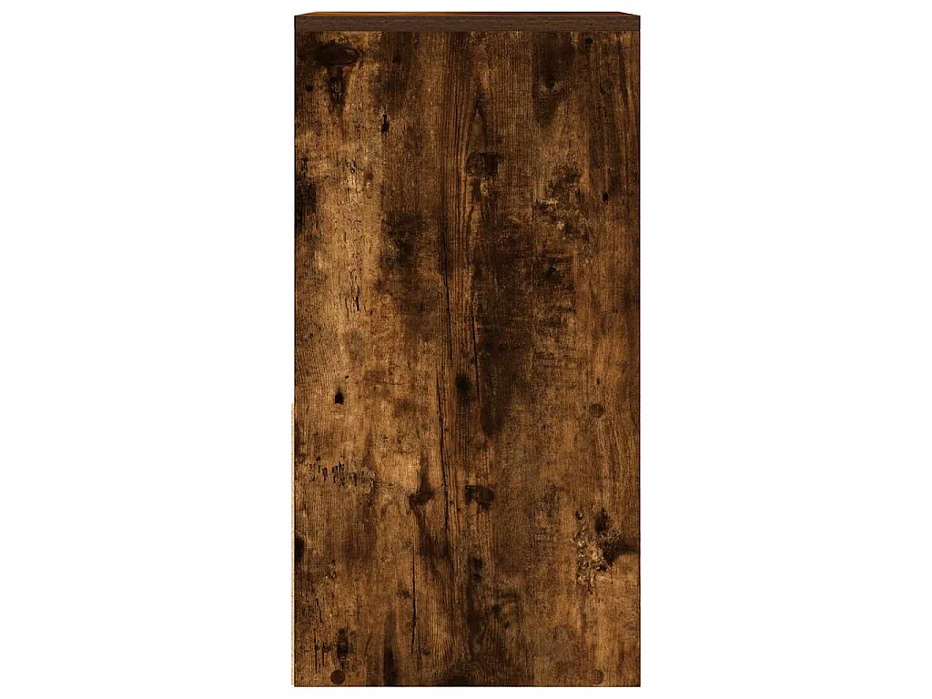 Comodino con Cassetto Rovere Fumo 35x34x66,5 cm