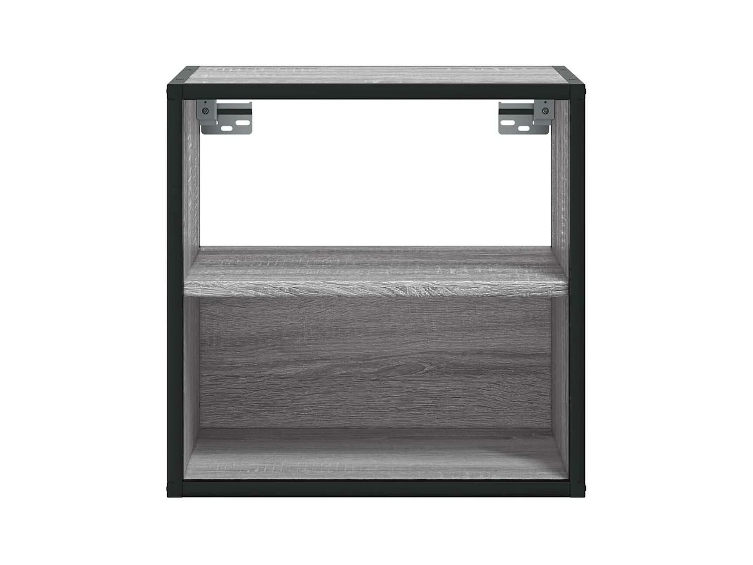 Table de chevet murale sonoma gris 40x31x39,5 cm