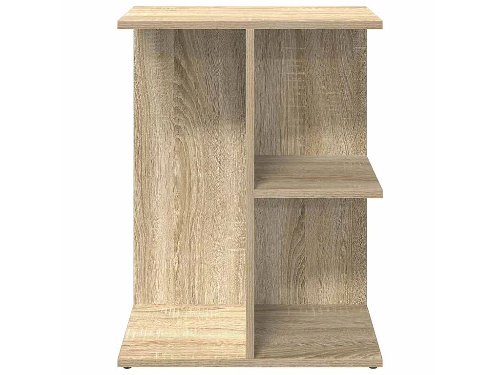 Tables de chevet 2pcs chêne sonoma 46,5x29x61cm bois ingénierie
