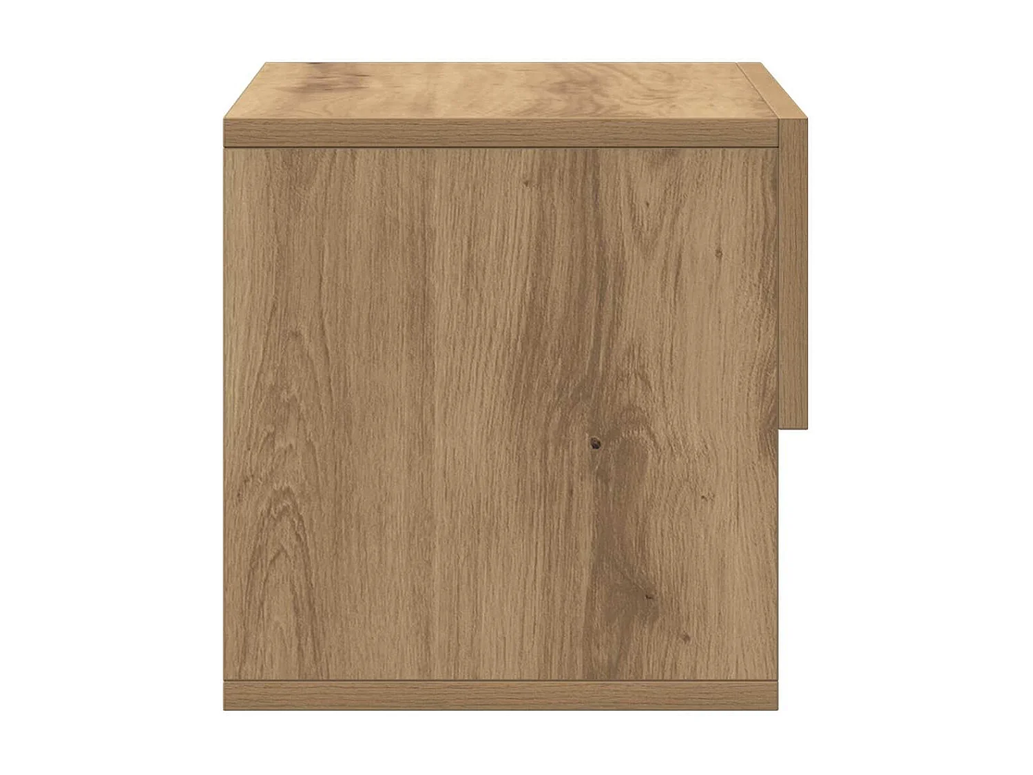 Tables de chevet murales 2 pcs chêne artisanal