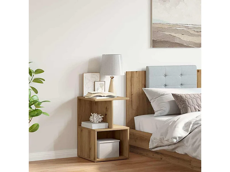 Nachttisch Artisan-Eiche 35x35x55 cm Holzwerkstoff