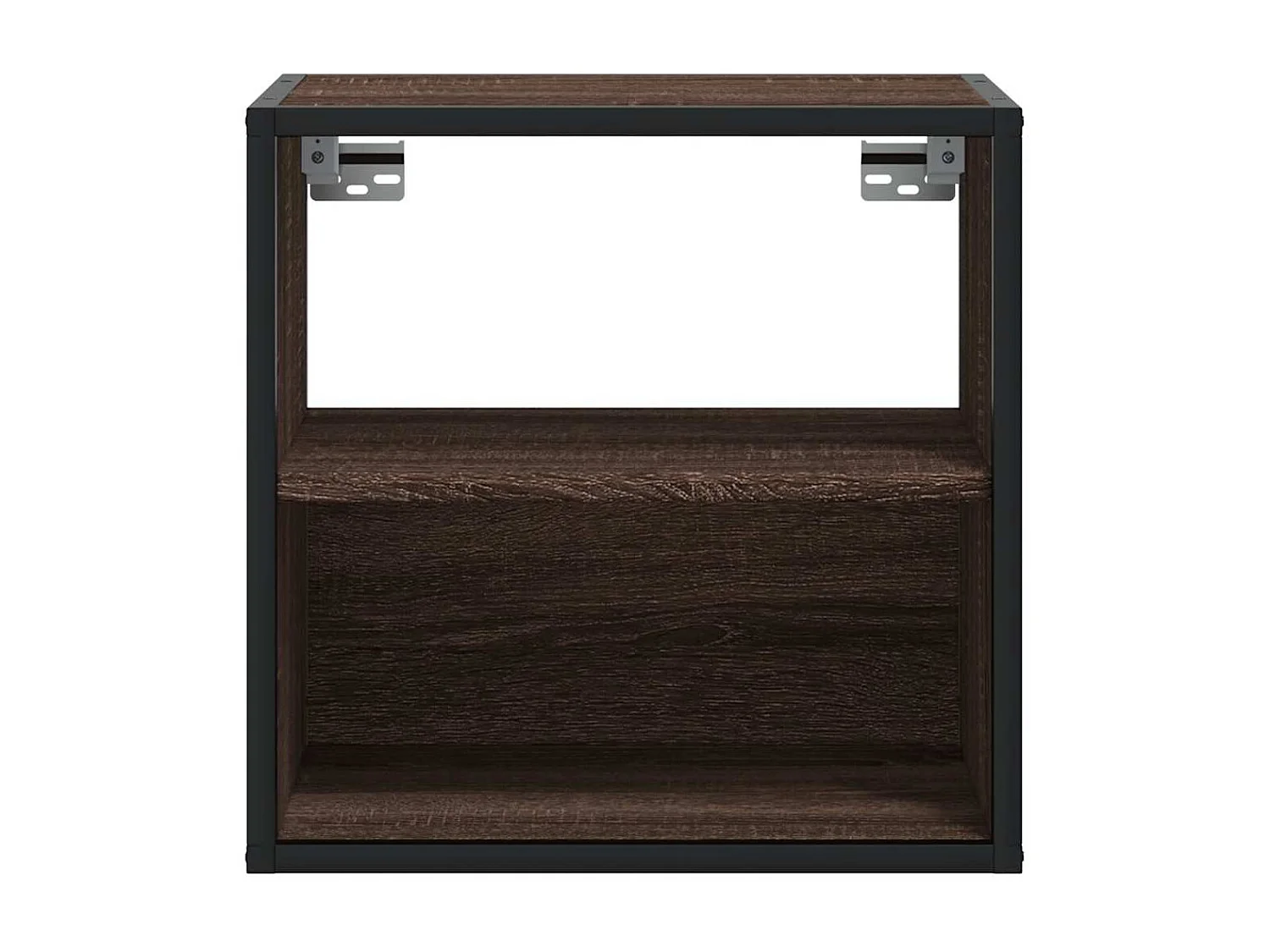 Tables de chevet murales 2 pcs chêne marron 40x31x39,5 cm
