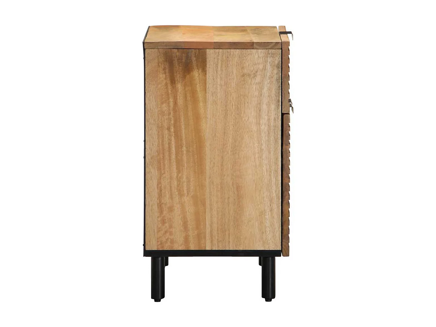 Mesa de cabeceira 50x33x60 cm madeira de mangueira maciça