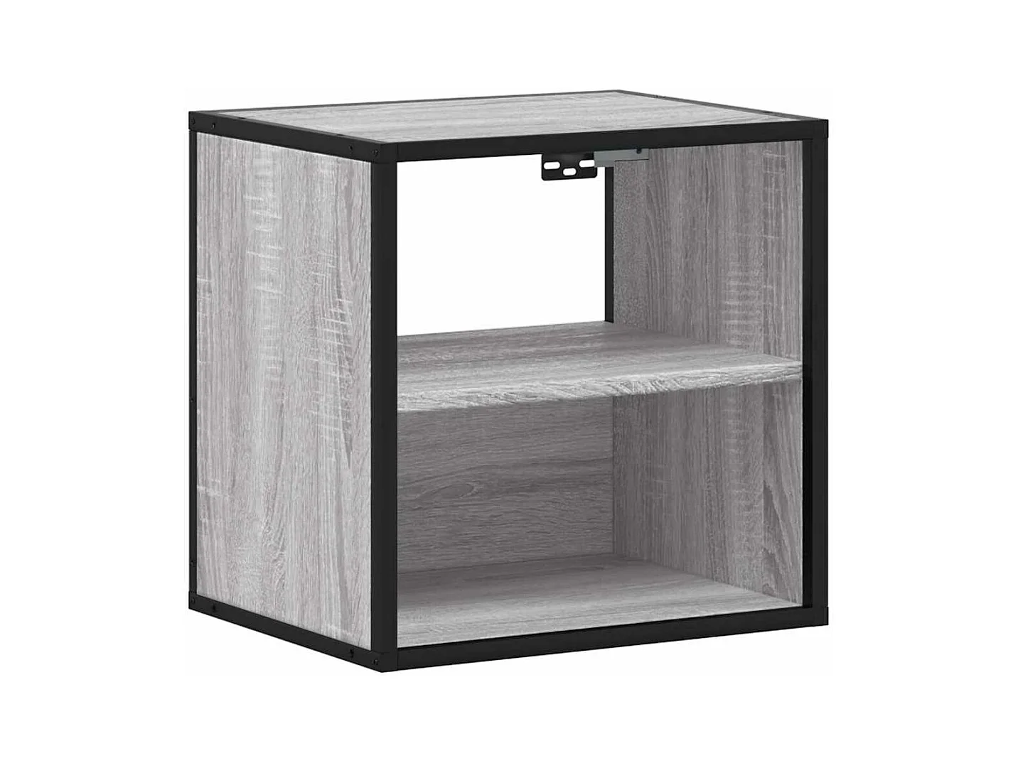 Tables de chevet murales 2 pcs sonoma gris 40x31x39,5 cm