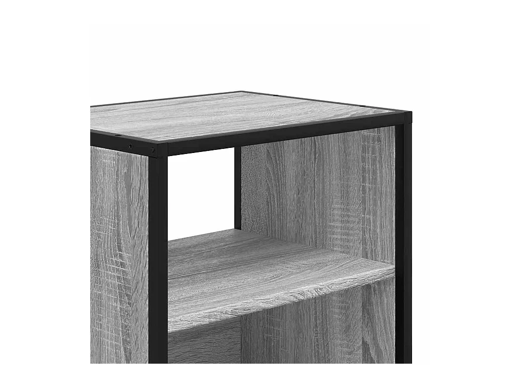 Tables de chevet murales 2 pcs sonoma gris 40x31x39,5 cm