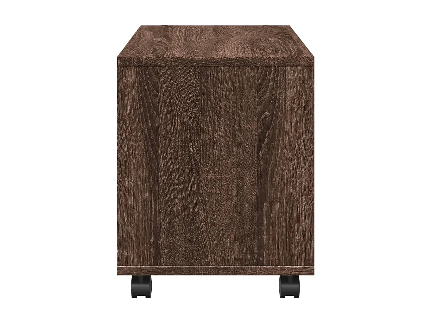 Rollschrank Braun Eichen-Optik 72x33x42,5 cm Holzwerkstoff